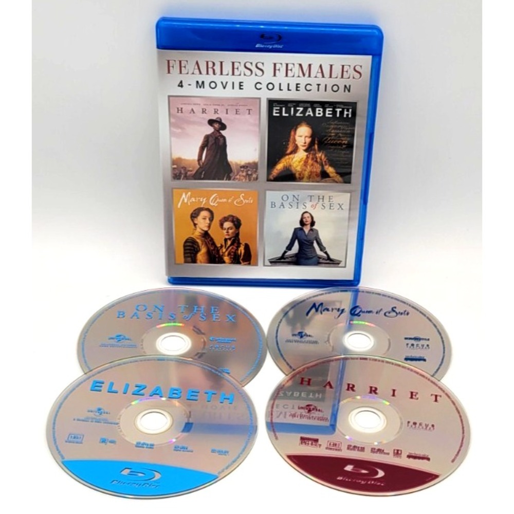 Fearless Females 4-Movie Collection (Blu-ray) Elizabeth-Mary Queen